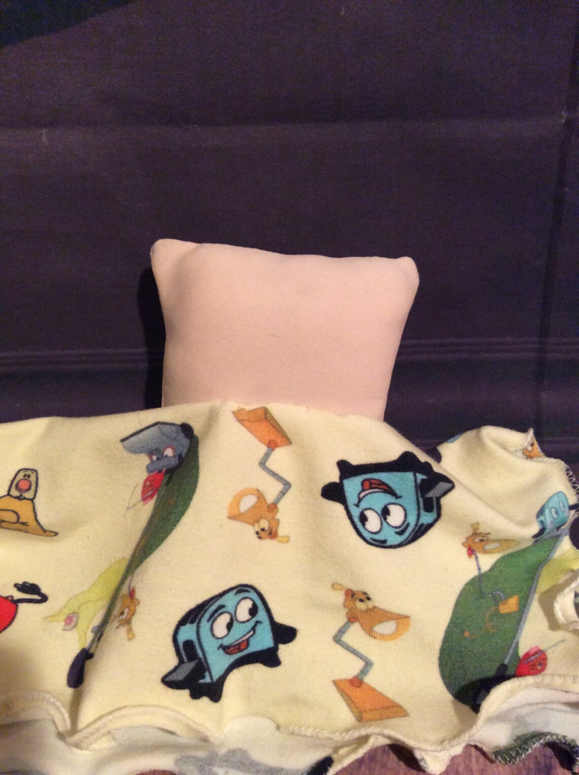 Brave Little Toaster and Friends Plush Security Blanket Blanky Blankie