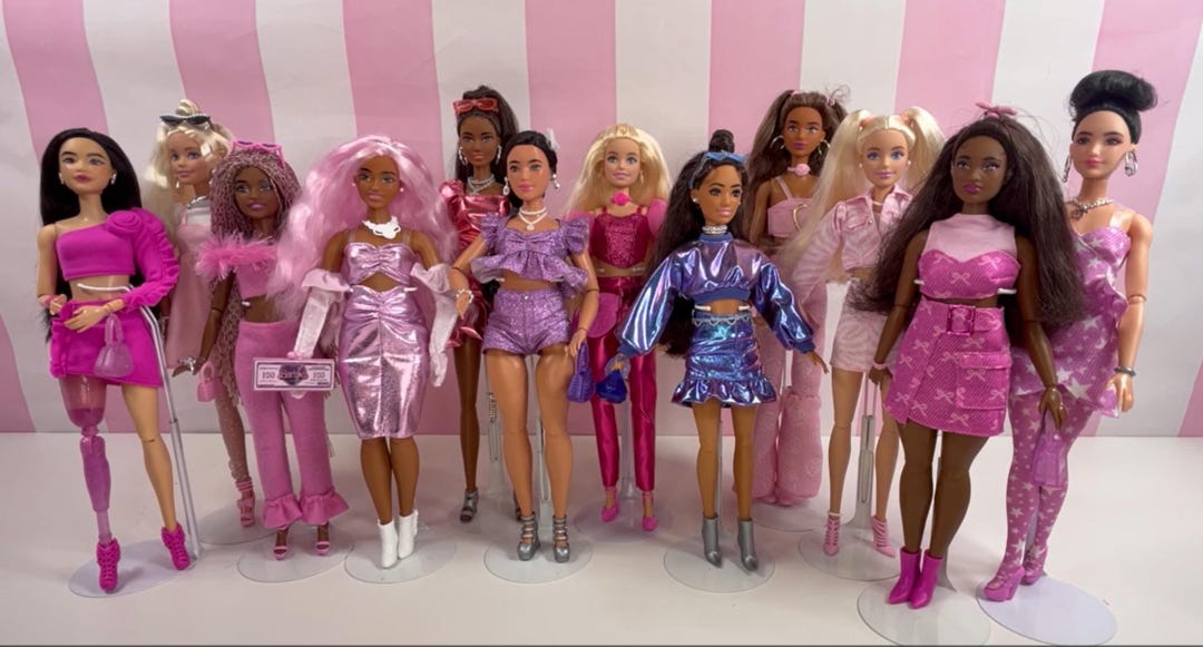 Barbie Deluxe Dolls - New Unboxed - Includes Accessories - Wave 1 - 3 ...