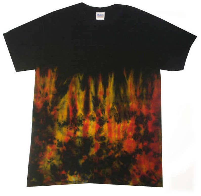 T Shirt Tie Dye C.N.D Peace multi colour hand crafted in the UK All Sizes