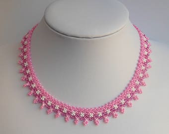 Damen Perlen Halskette kleine Perlenkette kurz jeden Tag Halskette Perlen Schmuck Boho Kette echte Statement Halskette