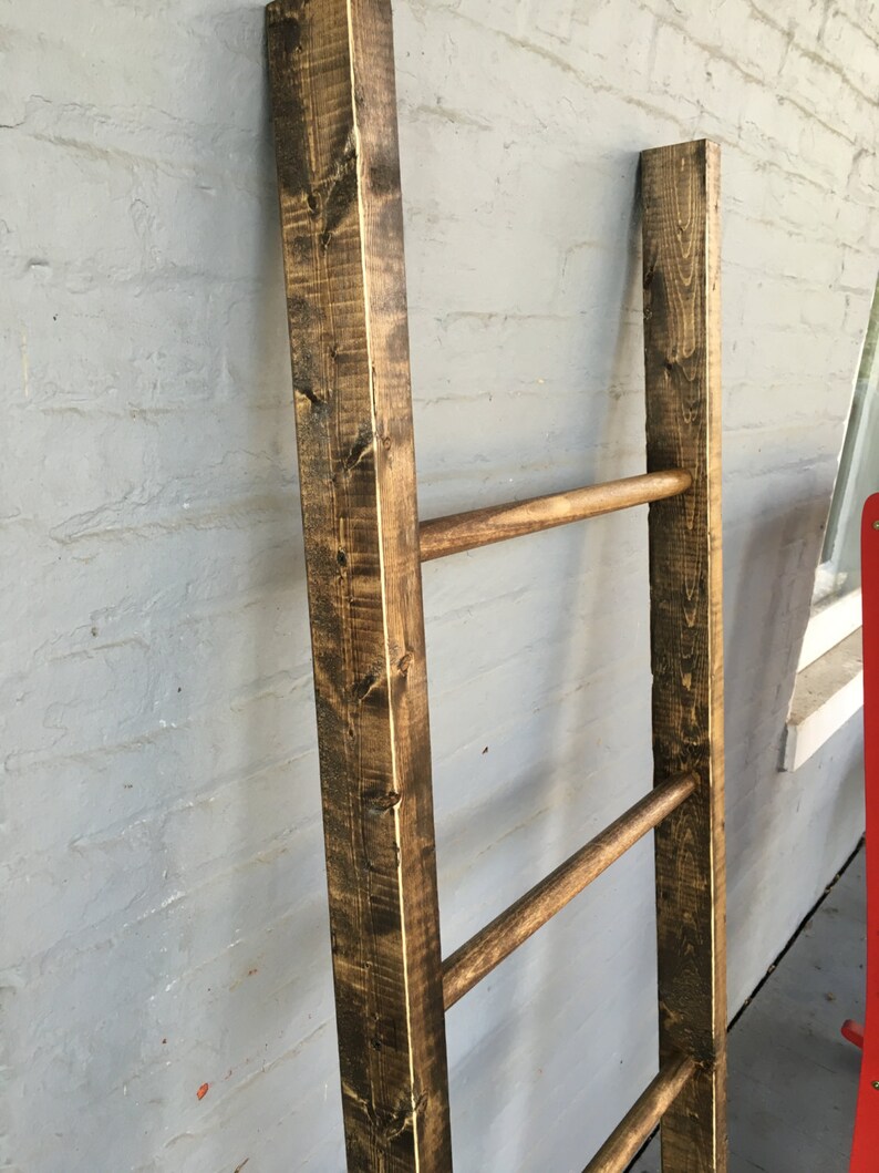 5ft X 21 round Blanket Ladder Round Rungs Hand Etsy