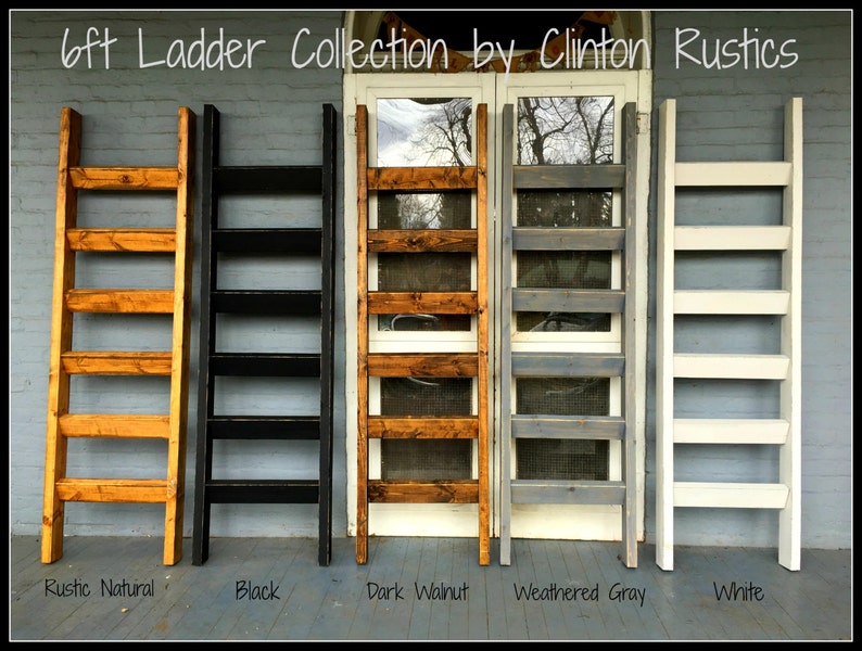 Blanket ladder | Rustic Decor | Quilt Storage | Housewarming gift | Gift for Her | Blanket ladder 6ft | Farmhouse Decor | Quilting Gift 