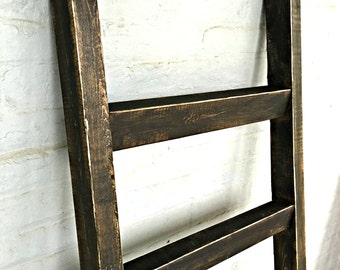 Blanket Ladder | 5 Foot | Rustic Home Decor | Farmhouse Decor | Valentine's Day Gift | Unique Gift for Her