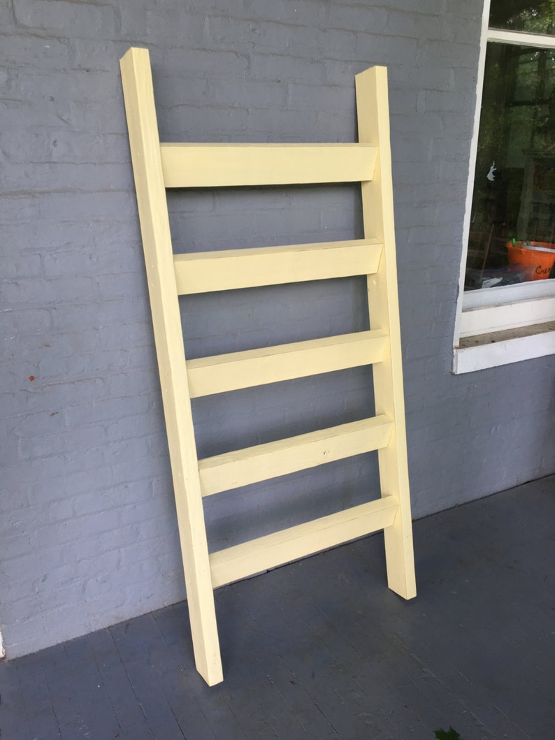 Outdoor Rustic Pool Towel Ladders 5ft x 27 inches wide Hand Etsy