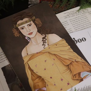 Star Wars Padmé Amidala A5 Postkarte