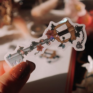 Keyblade Holographic Sticker
