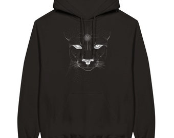 Celestial Puma. Original artwork by MG. Klassieke uniseks hoodie