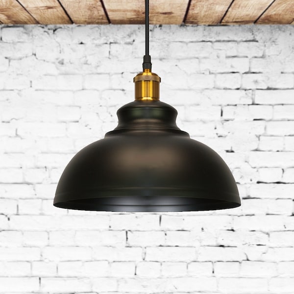 Black Pendant Light Kitchen pendant lights Industrial lighting Kitchen island lighting fixtures Dining room light Pendant chandelier