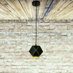 Modern tiny Pendant Light Polygon pendant Lighting Kitchen island chandelier Dine room light Kitchen light Pendant lights Pendant chandelier