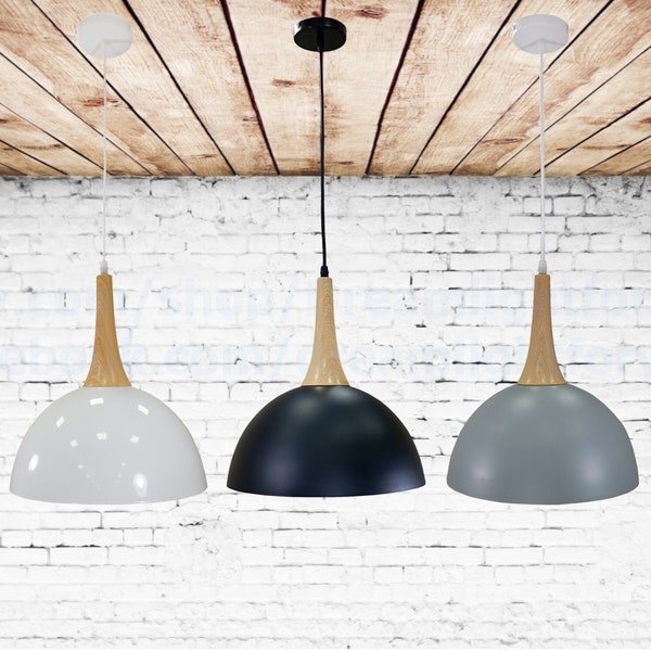 Pendant Lighting for Kitchen Island Scandinavian Style - Etsy - Coastal Performicted Scandinavian Kitchen Pendant Light