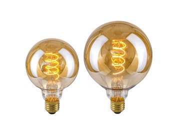 G95 G125 Edison Glühbirnen LED Spirale Antike Glühlampen Niedrigenergie LED-Birne Edison Globe-Birnen Retro-Glühbirnen extra große Lampen-Birne