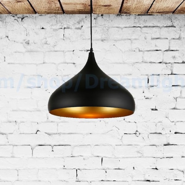 Wisząca lampa w kształcie kopuły Żyrandol industrialny Nowoczesne oświetlenie wiszące Oświetlenie jadalni Oświetlenie kuchni Lampa wisząca Żyrandol wiszący Oświetlenie rustykalne