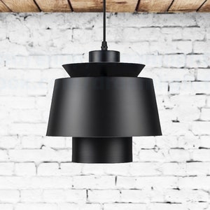 Black pendant lighting for kitchen island Pendant light kitchen island lighting Dining room pendant lights Art deco pendant light chandelier