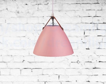 Pink Pendant Light Kids pink chandelier pink Pendant Lighting Fixture pink Pendant lights nursery pendant light Metal Nordic Girl chandelier