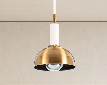Goud wit Semi inbouw plafondlamp Keukenbar Plafondlamp voor keukeneiland plafondlampen Moderne keukenverlichting hanglamp