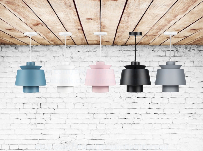 White Pendant Lights for Kitchen Island Pendant Lighting for Etsy