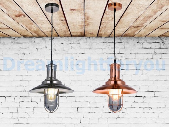 modern industrial chandelier