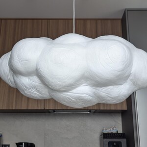 Nursery Cloud Ceiling Light Baby Room Pendant Lamp Kids Bedroom Chandelier Cloud Shaped Lighting for Children Nursery Pendant Lighting image 8