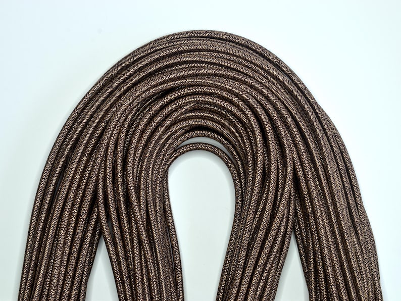 Lamp cord 6 feet Pendant light cord Lamp wire Light cord Pendant cord Fabric cable Fabric covered wire Cloth covered cord Textile cable image 15