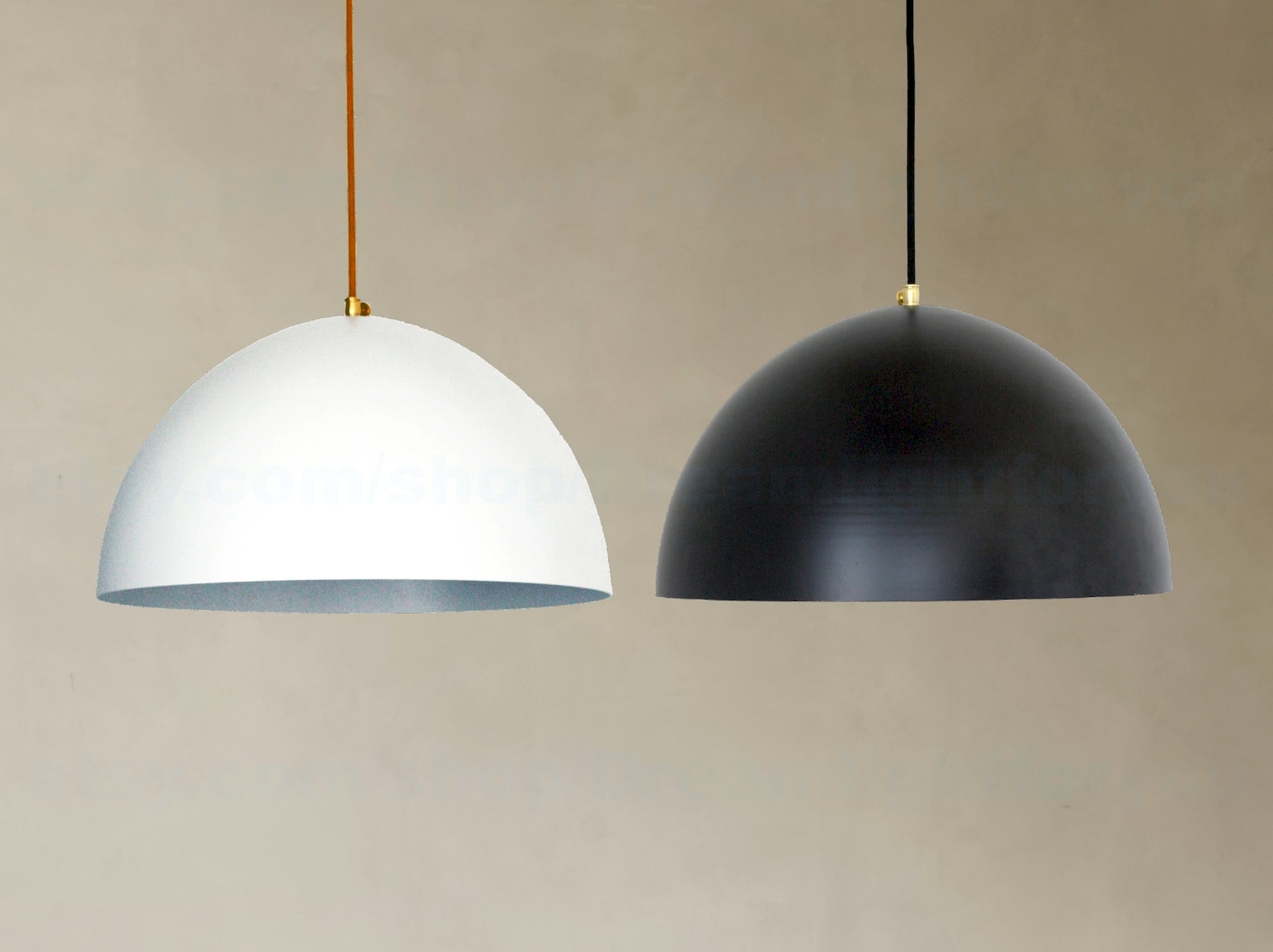 Big Dome Brass Pendant Light for Dining Table Green Patina - Etsy