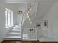 Cluster 6 pendant light Bare bulb staircase Chandelier lighting Hallway Pendant lighting Entryway chandelier Cascade Ceiling Light Fitting