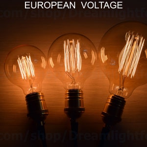 G80 G95 G125 Edison Glühbirnen Käfigläufer 220V 40W Globe Birnen Retro Glühbirnen Lampe Birne Glühlampe Birne Vintage Birnen