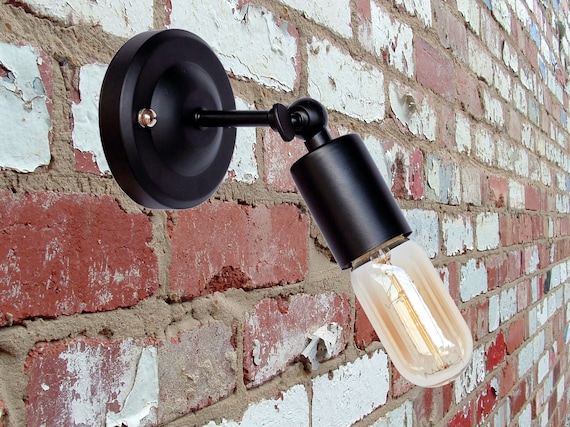 Wall Sconce Rustic wall sconce Industrial sconce Industrial wall sconce Industrial lighting Downside light Bedside sconce modern wall sconce