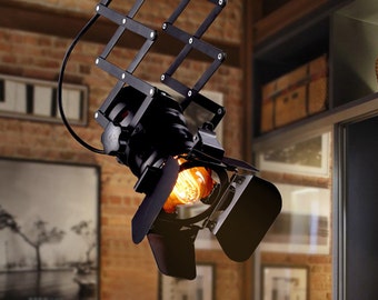 Proyector Foco Iluminación de araña Lámpara colgante Lámpara de búsqueda Lámpara industrial Reflector Vintage Iluminación colgante Salón de belleza