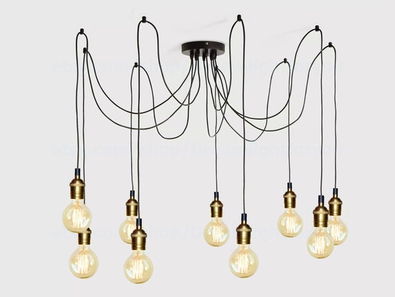 Gold spider chandelier online