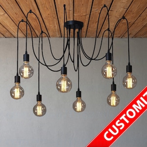 Spider chandelier 3-15 Pendant light Industrial Lighting Industrial Chandelier pendant lighting industrial lamp Octopus chandelier
