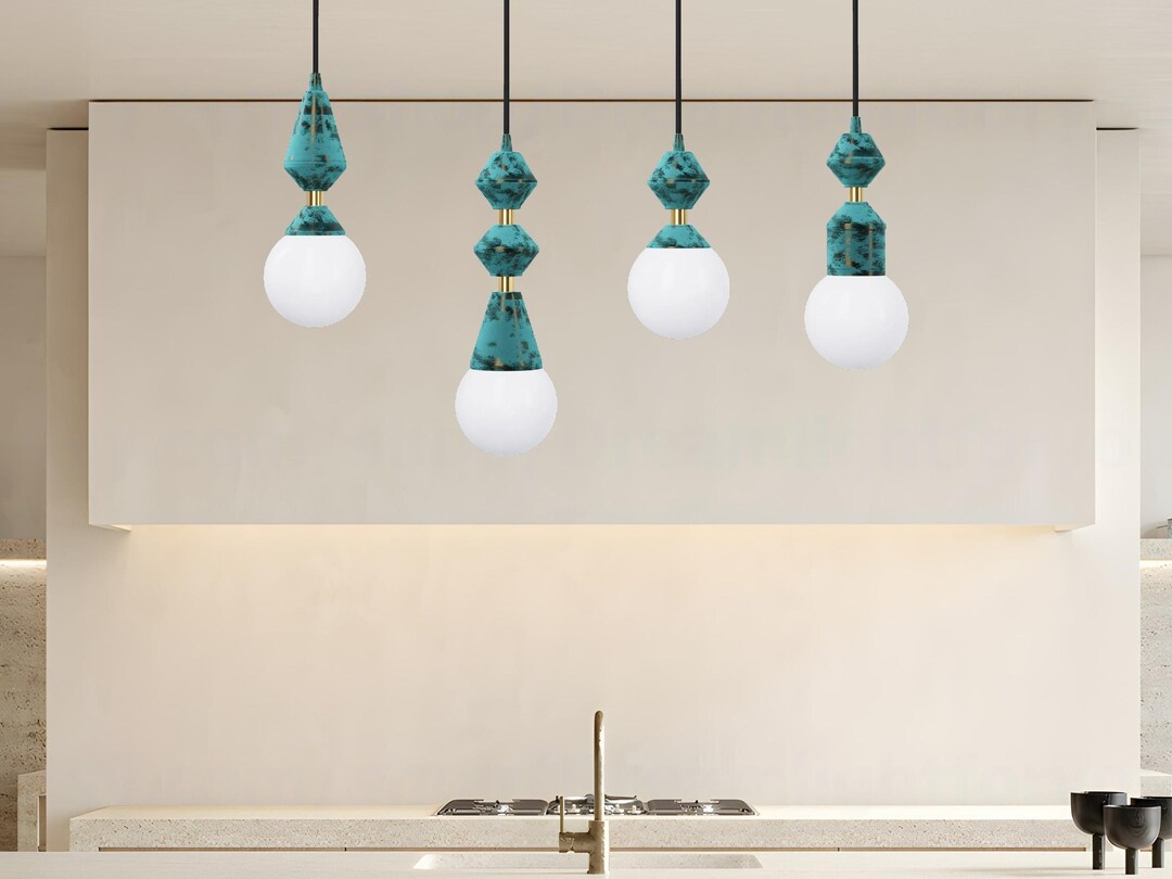 Brass Pendant Light Modern Globe Pendant Light Frosted Glass Pendant ...