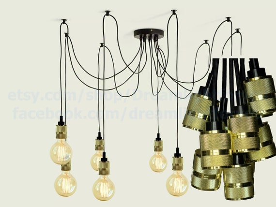 Multi pendant light Octopus chandelier 3 5 Hanging lights Industrial Lighting Spider chandelier Pendant lighting Industrial Chandelier Multi pendant light Octopus chandelier 3 5 Hanging lights Industrial Lighting Spider chandelier Pendant lighting Industrial Chandelier
