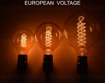 G80 G95 G125 Edison Glühbirnen Spiral Glühfaden Antike Glühbirnen 220V 40W Edison Globe Glühbirnen Retro Glühbirnen Lampe Birne Glühlampe Birne
