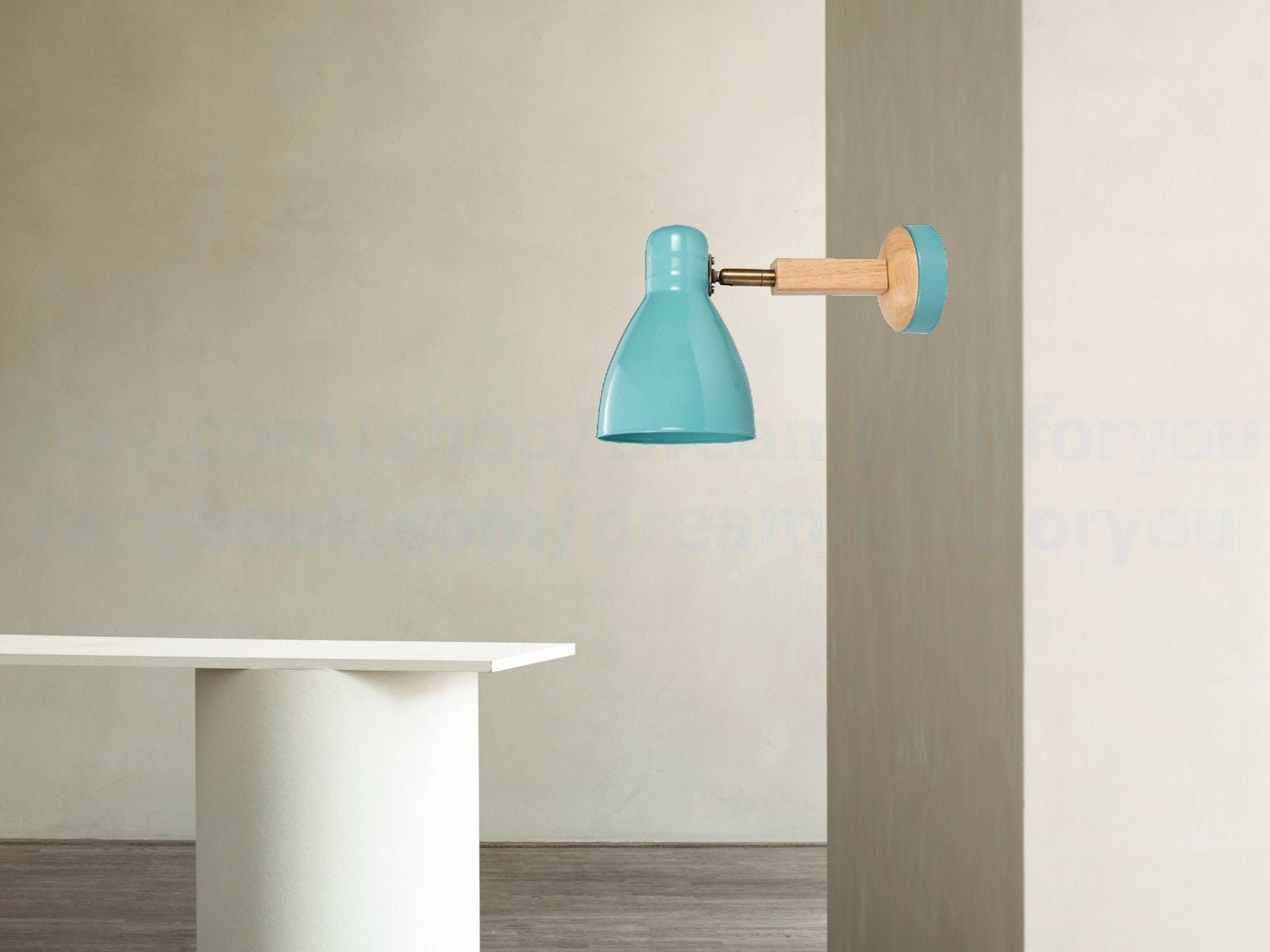 Gelbe Wandleuchte Licht Bad Wandleuchte Holz Wandleuchte | Etsy