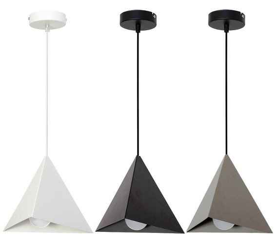 Modern HiTech Pendant Light Industrial Light fixtures Minimal Etsy