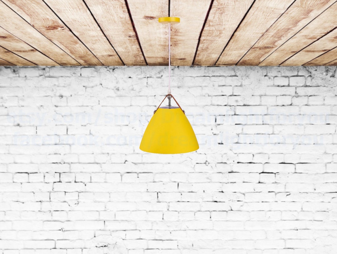 Yellow Pendant Light for Kitchen Pendant Lights Light Yellow Pendant ...