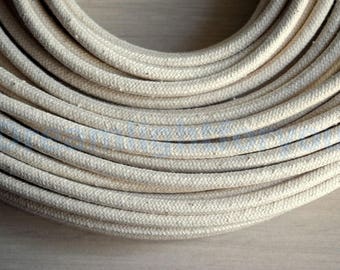 thumbnail image 2 of New Vintage Style Cloth-Covered Electrical Cord With Reproduction Bakelite Polarized Plug 2 of 11