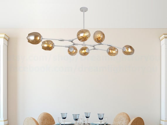 Molecular Chandelier Branch Sputnik White Chandelier Lighting 8