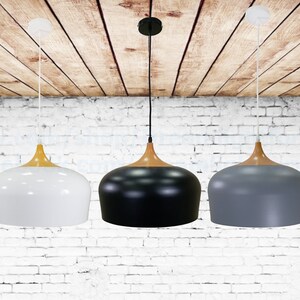 Tiefen Schatten Pendelleuchte Kücheninsel Pendelleuchten Nordic Design Beleuchtung skandinavischen Stil Anhänger Beleuchtung Dome Schatten Befestigungs