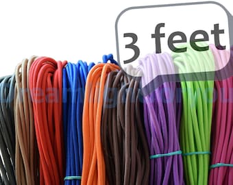 Puede incluir: Surtido de cordones coloridos, cada uno de 91 cm de largo. Los cordones están hechos de una variedad de materiales, incluyendo algodón, nylon y poliéster. Son perfectos para manualidades, hacer joyas y otros proyectos de bricolaje.