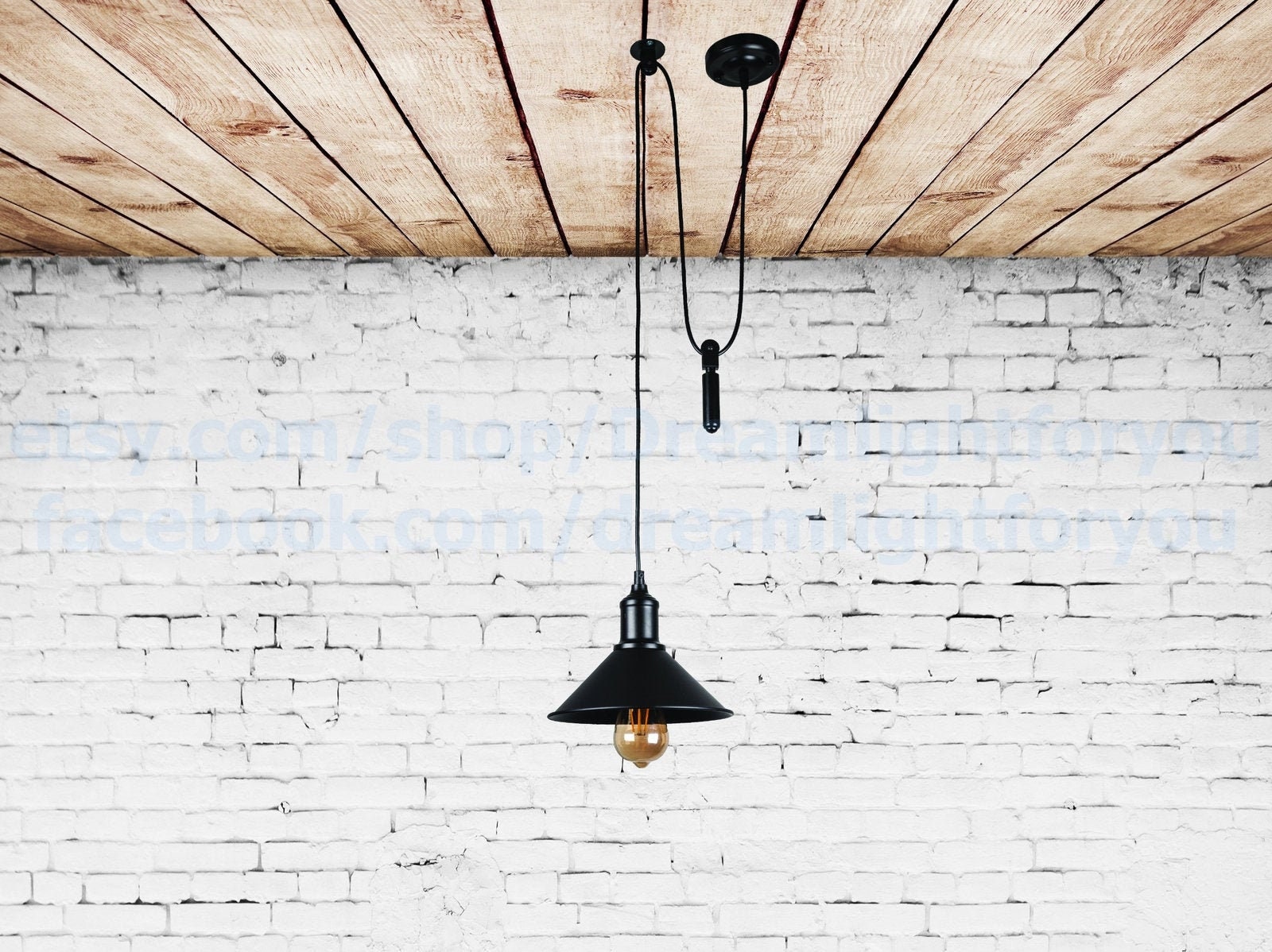 Poulie Lustre Suspension Levage - Fonte Haute Pression Pour Villa, Restaurant & Hôtel