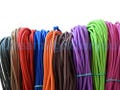 Textile cable 1-50meters (3-166ft) Cloth covered wire Rayon Fabric Cord Cloth cord Fabric Covered Wire 2x0.5 20/2 AWG Lighting cable