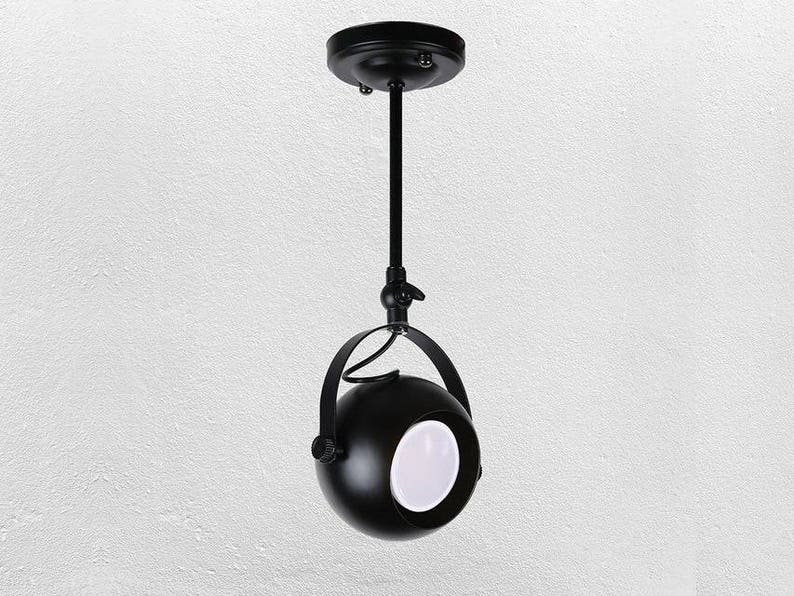 Spotlight Pendant Light Industrial Light Fixture Sconce Etsy