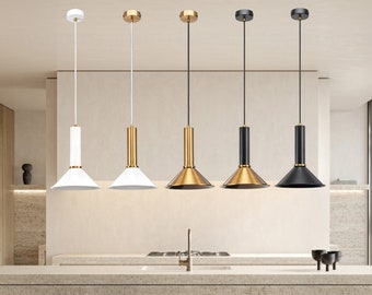 Kitchen bar pendant lights Cone shaped Pendant light for kitchen island Modern kitchen lighting pendant lighting fixtures for kitchen island