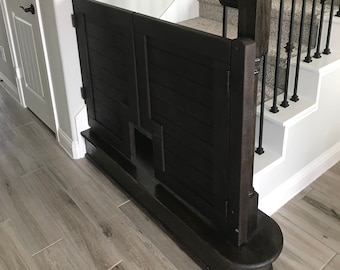 Pet Gate Cat Door Etsy