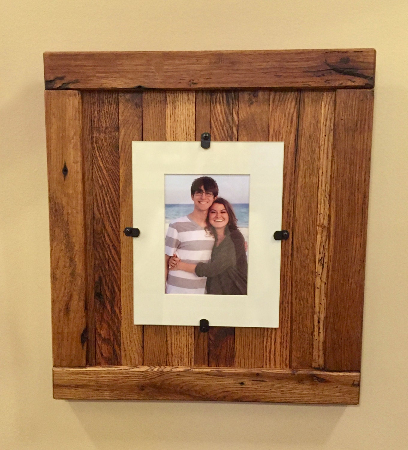 Picture Frame Rustic Frame Reclaimed Wood Frame 8 x 10 Etsy