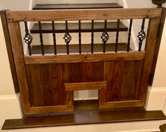wall mounted baby gate with cat door