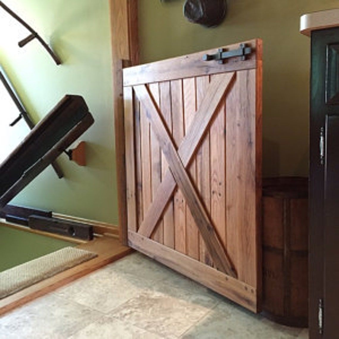 Traditional Baby Gate or Pet Gate Custom Pet or Baby Gate Etsy