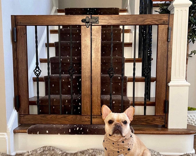 double door pet gate