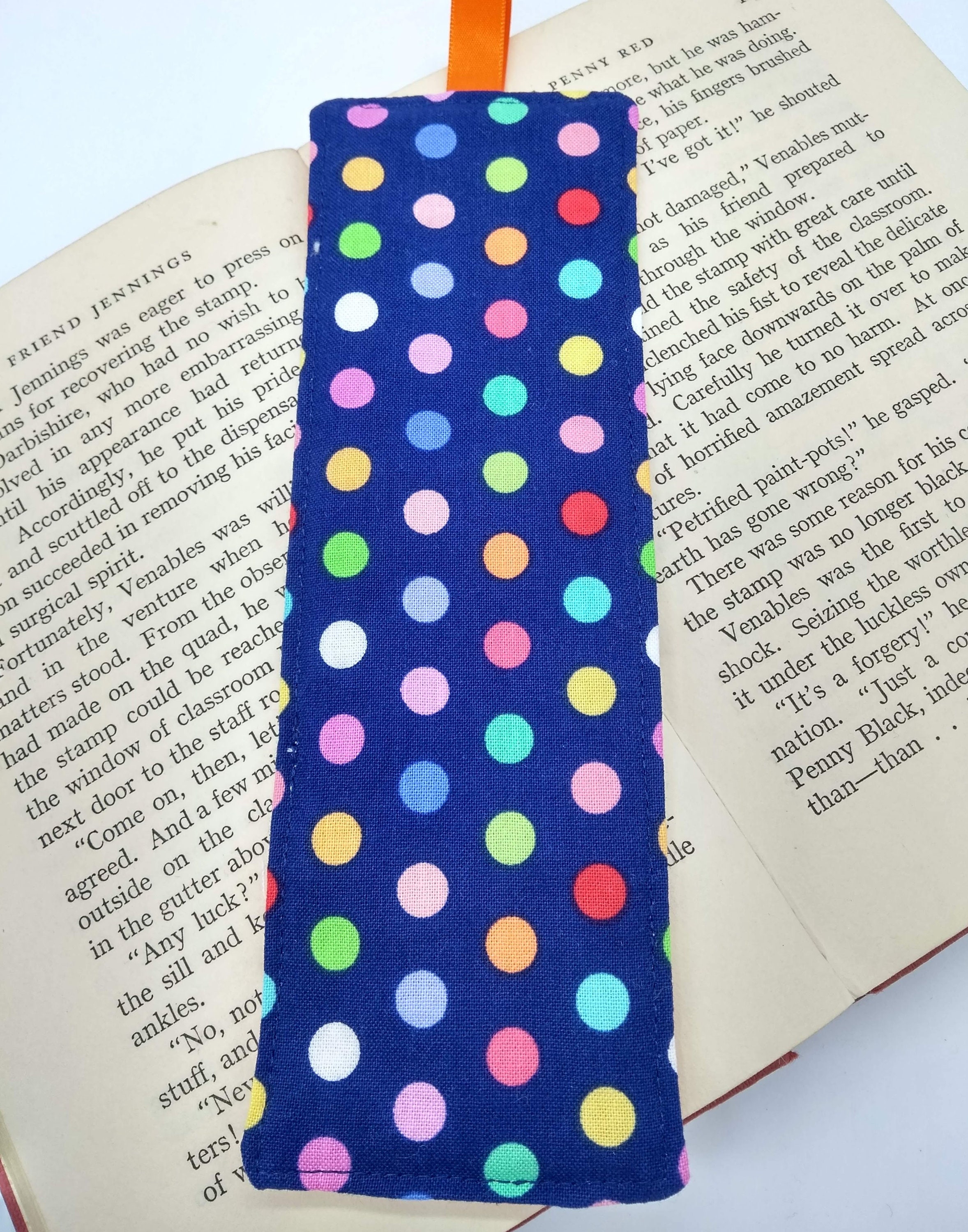 FABRIC BOOKMARK Patchwork Bookmark Child's Bookmark Etsy UK